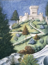 The Path Leading Up to a Castle (detail)