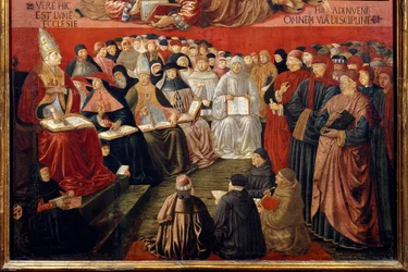 The Triumph of Saint Thomas Aquinas (detail)