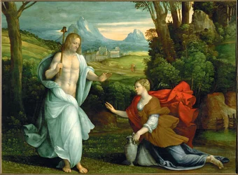 Noli Me Tangere, Christ Appears to Mary of Magdala