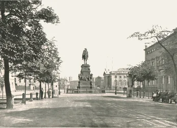 Statue of Frederick the Great, Unter den Linden, Berlin, Germany, 1895