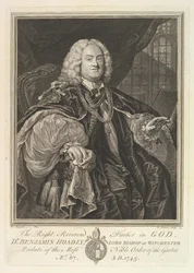 The Right Reverend Father in God, Dr. Benjamin Hoadly, Lord Bishop of Winchester