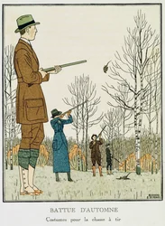 An Autumn Shoot, c.1912-13