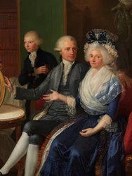 Detail of Portrait of the Villers Family (detail)