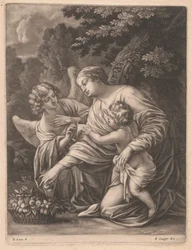 Madonna, Child, and Angel