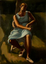 Seated Figure of Women