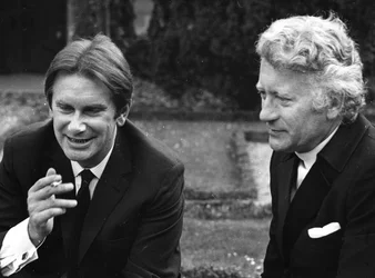 Tadeusz Baird with Pierre-Michel Le Conte