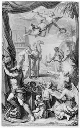 Frontispiece to Voyages...par le Muscovie, en Perse, et aux Indes Orientales