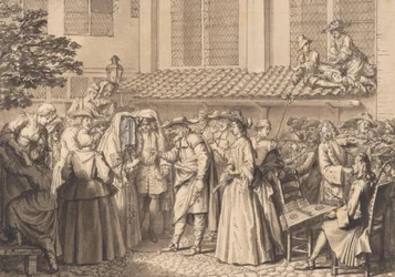 Wedding among the High German Jews