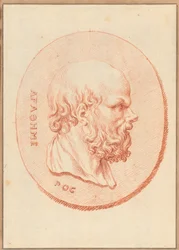 One of Six Cameos with Mythological and Classical Subjects