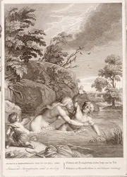 Salmacis and Hermaphroditus United in One Body