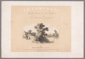 Cover for Six Prints Depicting Rural Life