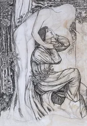 Phyllis and Demophoon, Illustration for 