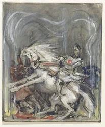 Rider on a Rearing Horse