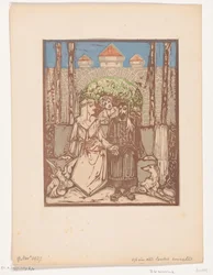 Seated Couple