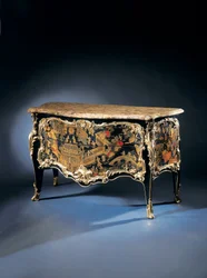 A Louis XV commode, 1710-65
