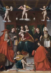 Holy Conversation, Pala Raimondi