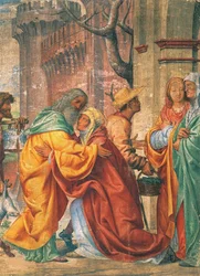 Meeting of Saints Joachim and Anne at the Golden Gate