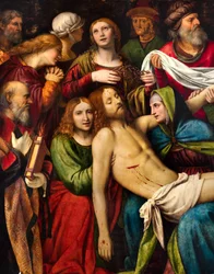 Milan, Church of San Giorgio al Palazzo, Bernardino Luini, Deposition