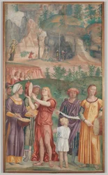 The Triumph Song of the Jews (detail)