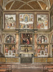 View of the Frescoes with the Adoration of the Three Kings
