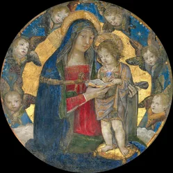 Madonna and Child with Cherubim