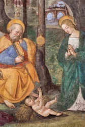 Adoration of the Shepherds (detail)