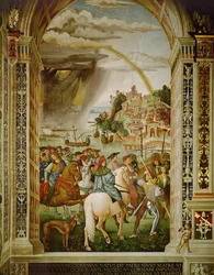 Aeneas Silvius Piccolomini, secretary to cardinal Capranica, arrives at Talamone on his way to the Council of Basle
