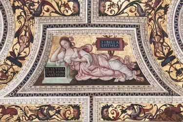 Eritrea Sibyl, Detail of The Sibyls