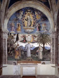 Glory of Bernardino of Siena