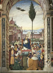 Stories of Pius II: Pius II Arrives in Ancona to Hasten Crusade