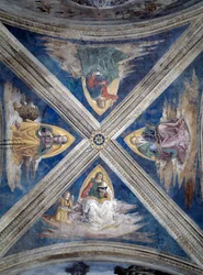 Story of St Bernardin, the Evangelists