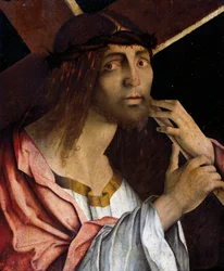 Christ Carrying the Cross, by Bernardino di Bosio Zaganelli, Italy