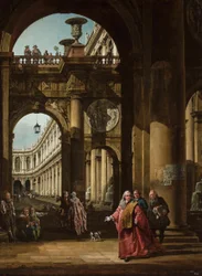 Self-portrait as Venetian ambassador