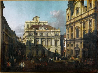 Old University Square in Vienna, Austria