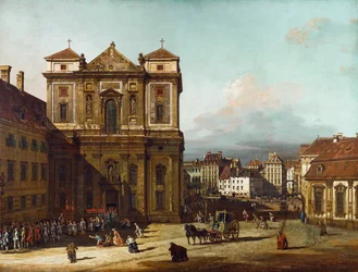 The Freyung in Vienna, from the Northwest