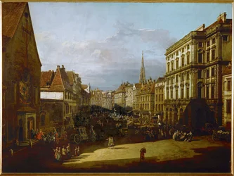 The Mehlmarkt in Vienna, Austria