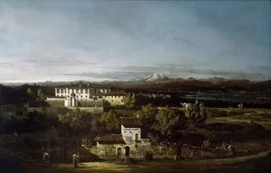 View of Villa Perabò, Later Melzi, in Gazzada
