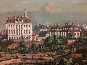 View of Warsaw from the Royal Castle (detail)