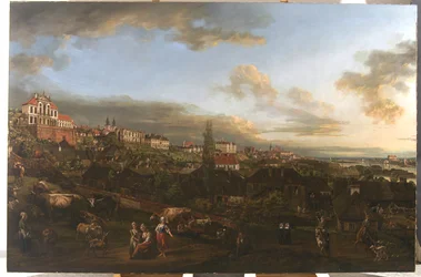 View of Warsaw with the Ordynacki Palace