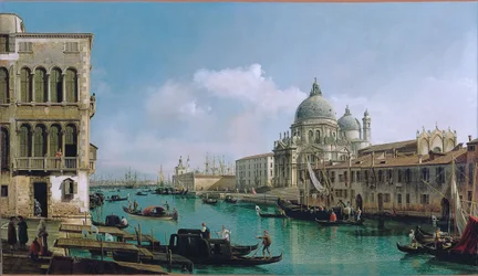 View of the Grand Canal: Santa Maria della Salute and the Dogana from Campo Santa Maria Zobenigo