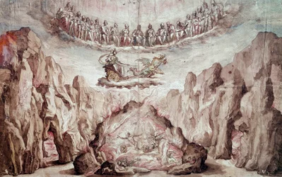 Project for the decor and machinery of an intermede, Le Tromphe de Circe