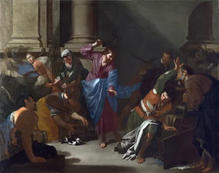Christ driving the Traders from the Temple