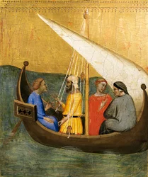 Predella Panel Depicting a Scene from 