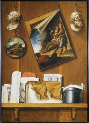 Still Life in Trompe-l