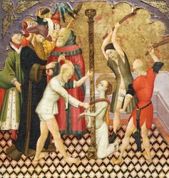 The flagellation of St Eulalia (detail)