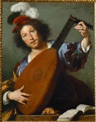 A Lute-Player
