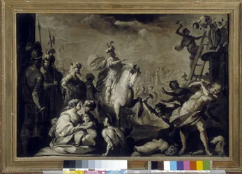 Constantine I, Roman emperor, destroying idols