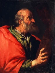 Head of an Old Man (The Apostle Peter), 17th Century