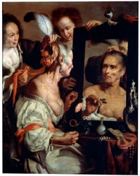 Old Coquette Vanitas
