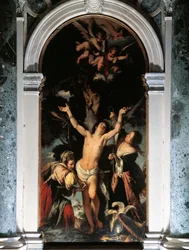 St Sebastian Cured by the Holy Women